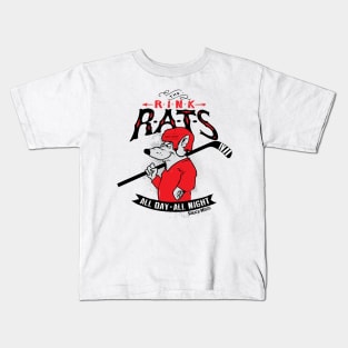 Rink Rats Hockey Kids T-Shirt